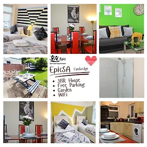 Epicsa - 3 Bedroom Family & Corporate Stay, Garden And Free Parking Holiday home